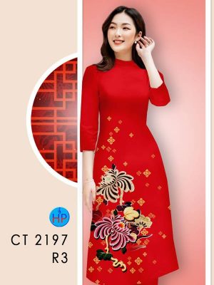 Vải Áo Dài Hoa In 3D kiểu mới AD CT2197 29 1611981154 98 Vai Ao Dai Hoa In 3D kieu moi AD CT2197