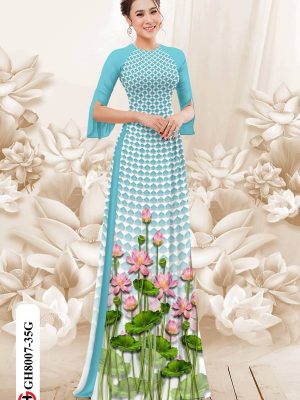 Vải Áo Dài Hoa Sen kiểu mới AD GH8007 18 1611981428 480 Vai Ao Dai Hoa Sen kieu moi AD GH8007