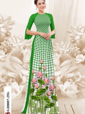 Vải Áo Dài Hoa Sen kiểu mới AD GH8007 25 1611981429 367 Vai Ao Dai Hoa Sen kieu moi AD GH8007