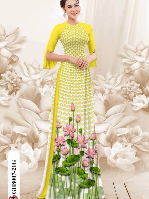 Vải Áo Dài Hoa Sen kiểu mới AD GH8007 26 1611981430 380 Vai Ao Dai Hoa Sen kieu moi AD GH8007
