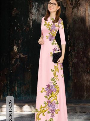 Vải Áo Dài Hoa Văn kiểu mới AD KC8016 26 1611981593 103 Vai Ao Dai Hoa Van kieu moi AD KC8016