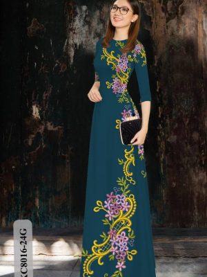 Vải Áo Dài Hoa Văn kiểu mới AD KC8016 28 1611981596 643 Vai Ao Dai Hoa Van kieu moi AD KC8016