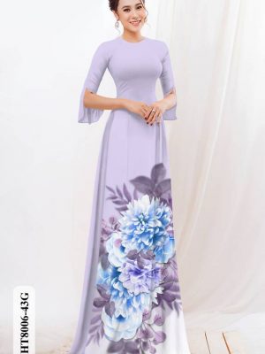 Vải Áo Dài Hoa In 3D kiểu mới AD HT8006 22 1611982084 279 Vai Ao Dai Hoa In 3D kieu moi AD HT8006