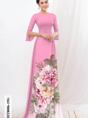 Vải Áo Dài Hoa In 3D kiểu mới AD HT8006 18 1611982084 295 Vai Ao Dai Hoa In 3D kieu moi AD HT8006
