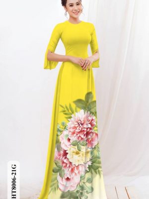 Vải Áo Dài Hoa In 3D kiểu mới AD HT8006 19 1611982084 572 Vai Ao Dai Hoa In 3D kieu moi AD HT8006