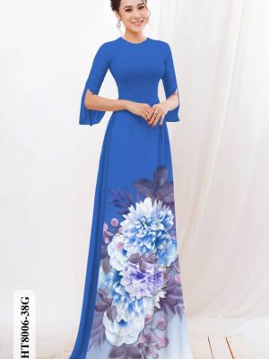 Vải Áo Dài Hoa In 3D kiểu mới AD HT8006 21 1611982084 846 Vai Ao Dai Hoa In 3D kieu moi AD HT8006