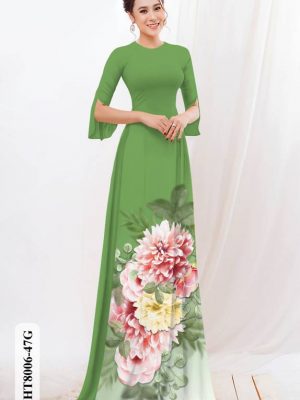 Vải Áo Dài Hoa In 3D kiểu mới AD HT8006 23 1611982085 545 Vai Ao Dai Hoa In 3D kieu moi AD HT8006