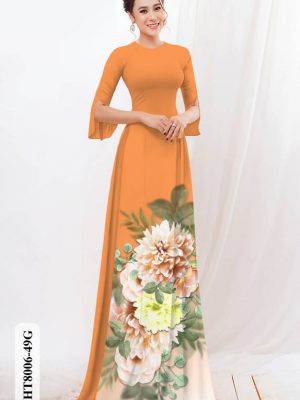Vải Áo Dài Hoa In 3D kiểu mới AD HT8006 24 1611982085 788 Vai Ao Dai Hoa In 3D kieu moi AD HT8006