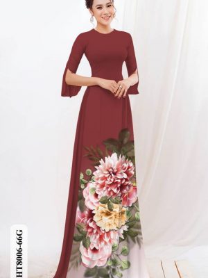 Vải Áo Dài Hoa In 3D kiểu mới AD HT8006 27 1611982086 10 Vai Ao Dai Hoa In 3D kieu moi AD HT8006