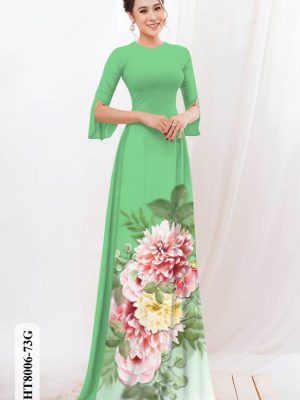 Vải Áo Dài Hoa In 3D kiểu mới AD HT8006 29 1611982088 966 Vai Ao Dai Hoa In 3D kieu moi AD HT8006
