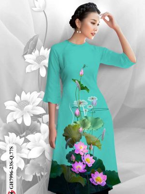 Vải Áo Dài Hoa Sen kiểu mới AD GH7996 21 1611982303 740 Vai Ao Dai Hoa Sen kieu moi AD GH7996