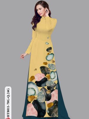 Vải Áo Dài Hoa In 3D kiểu mới AD HT8011 17 1611982750 562 Vai Ao Dai Hoa In 3D kieu moi AD HT8011