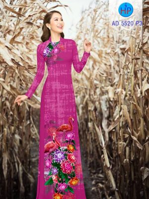 Vải Áo Dài Chim Hạc thiết kế 2021 AD 5520 20 1612319128 926 Vai Ao Dai Chim Hac thiet ke 2021 AD 5520