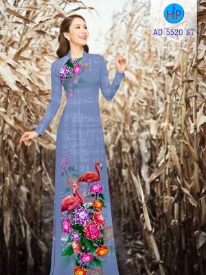 Vải Áo Dài Chim Hạc thiết kế 2021 AD 5520 27 1612319129 302 Vai Ao Dai Chim Hac thiet ke 2021 AD 5520