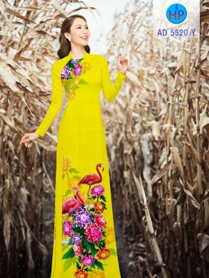 Vải Áo Dài Chim Hạc thiết kế 2021 AD 5520 31 1612319130 876 Vai Ao Dai Chim Hac thiet ke 2021 AD 5520