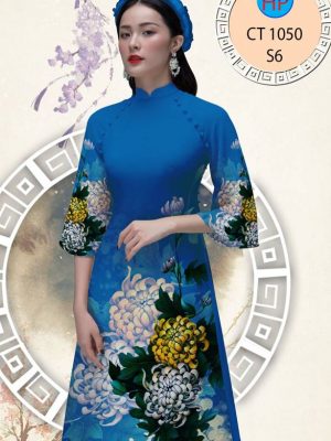 1612320301 440 Vai Ao Dai Hoa Cuc thiet ke 2021 AD CT1050
