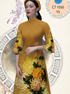 1612320303 739 Vai Ao Dai Hoa Cuc thiet ke 2021 AD CT1050