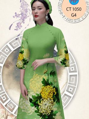 1612320303 879 Vai Ao Dai Hoa Cuc thiet ke 2021 AD CT1050