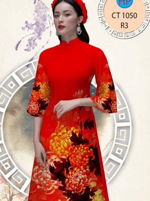 1612320304 31 Vai Ao Dai Hoa Cuc thiet ke 2021 AD CT1050