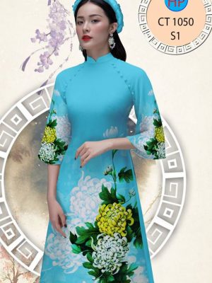1612320304 803 Vai Ao Dai Hoa Cuc thiet ke 2021 AD CT1050