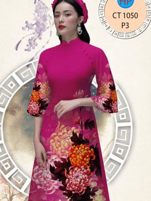1612320304 962 Vai Ao Dai Hoa Cuc thiet ke 2021 AD CT1050