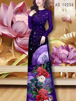 Vải Áo Dài Hoa In 3D mới ra AD 10256 21 1612586210 458 Vai Ao Dai Hoa In 3D moi ra AD 10256