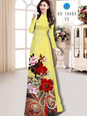 Vải Áo Dài Hoa In 3D kiểu mới AD 10484 22 1612703595 858 Vai Ao Dai Hoa In 3D kieu moi AD 10484