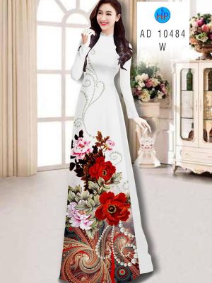 Vải Áo Dài Hoa In 3D kiểu mới AD 10484 28 1612703597 26 Vai Ao Dai Hoa In 3D kieu moi AD 10484