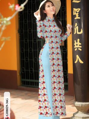 Vải Áo Dài Hoa Đều kiểu mới AD GH8209 19 1612703742 874 Vai Ao Dai Hoa Deu kieu moi AD GH8209