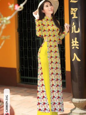 Vải Áo Dài Hoa Đều kiểu mới AD GH8209 26 1612703743 978 Vai Ao Dai Hoa Deu kieu moi AD GH8209
