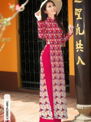 Vải Áo Dài Hoa Đều kiểu mới AD GH8209 23 1612703743 979 Vai Ao Dai Hoa Deu kieu moi AD GH8209