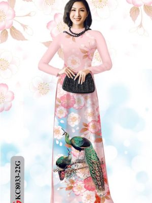Vải Áo Dài Chim Công mới ra AD KC8033 24 1612751875 833 Vai Ao Dai Chim Cong moi ra AD KC8033