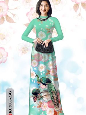 Vải Áo Dài Chim Công mới ra AD KC8033 25 1612751875 95 Vai Ao Dai Chim Cong moi ra AD KC8033