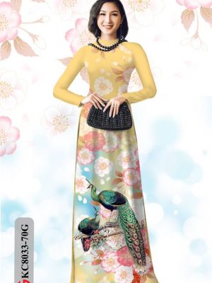 Vải Áo Dài Chim Công mới ra AD KC8033 31 1612751876 316 Vai Ao Dai Chim Cong moi ra AD KC8033