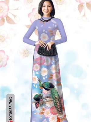 Vải Áo Dài Chim Công mới ra AD KC8033 33 1612751877 717 Vai Ao Dai Chim Cong moi ra AD KC8033