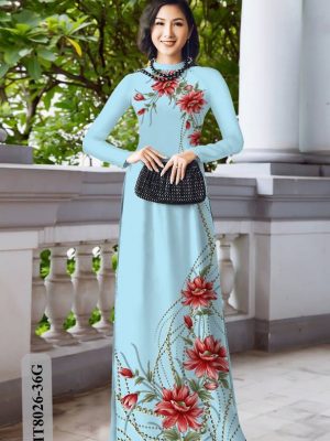 Vải Áo Dài Hoa In 3D mới ra AD HT8026 21 1612752212 399 Vai Ao Dai Hoa In 3D moi ra AD HT8026
