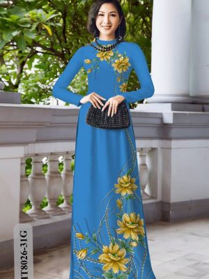 Vải Áo Dài Hoa In 3D mới ra AD HT8026 24 1612752213 562 Vai Ao Dai Hoa In 3D moi ra AD HT8026