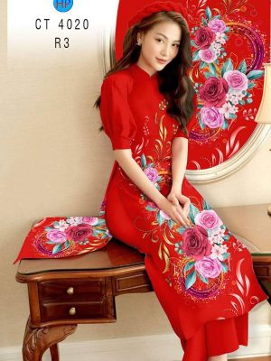 Vải Áo Dài Hoa Hồng mới ra AD CT4020 21 1612941834 554 Vai Ao Dai Hoa Hong moi ra AD CT4020