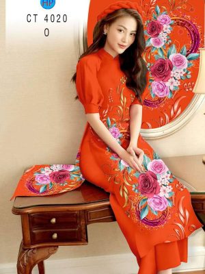 Vải Áo Dài Hoa Hồng mới ra AD CT4020 24 1612941835 371 Vai Ao Dai Hoa Hong moi ra AD CT4020