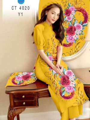 Vải Áo Dài Hoa Hồng mới ra AD CT4020 31 1612941836 873 Vai Ao Dai Hoa Hong moi ra AD CT4020
