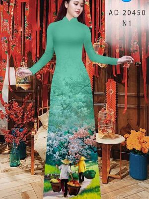 Vải Áo Dài Phong Cảnh kiểu mới AD 20450 26 1613136030 434 Vai Ao Dai Phong Canh kieu moi AD 20450
