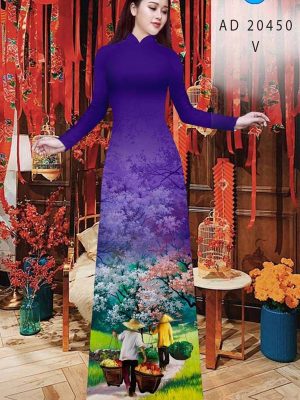Vải Áo Dài Phong Cảnh kiểu mới AD 20450 32 1613136031 981 Vai Ao Dai Phong Canh kieu moi AD 20450