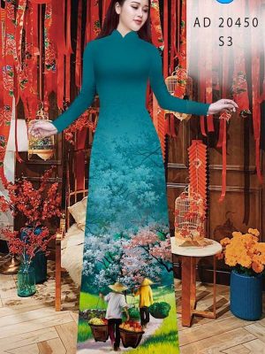 Vải Áo Dài Phong Cảnh kiểu mới AD 20450 33 1613136032 2 Vai Ao Dai Phong Canh kieu moi AD 20450