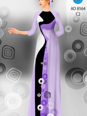 1613136914 44 Vai Ao Dai Hoa Van thiet ke 2021 AD 8564