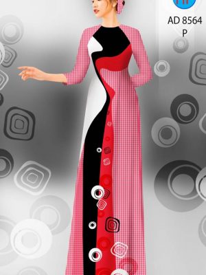 1613136915 399 Vai Ao Dai Hoa Van thiet ke 2021 AD 8564