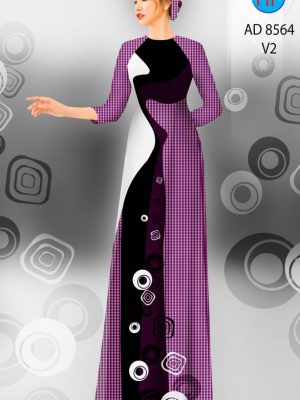 1613136915 40 Vai Ao Dai Hoa Van thiet ke 2021 AD 8564