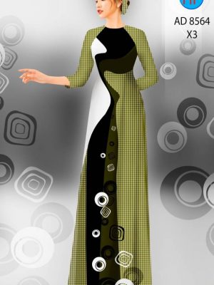 1613136916 408 Vai Ao Dai Hoa Van thiet ke 2021 AD 8564