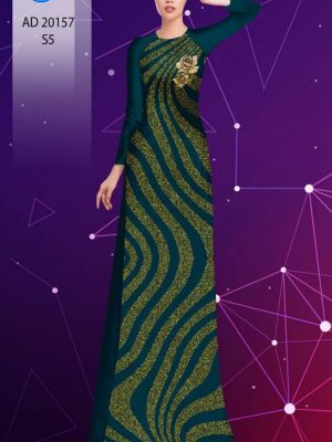 1613137660 256 Vai Ao Dai Hoa In 3D kieu moi AD 20157