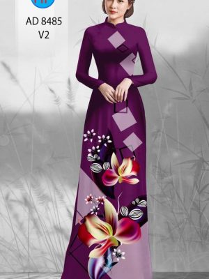 1613273973 423 Vai Ao Dai Hoa In 3D kieu moi AD 8485