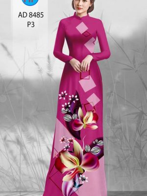 1613273976 836 Vai Ao Dai Hoa In 3D kieu moi AD 8485